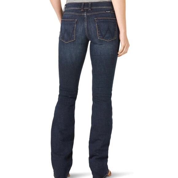 Wrangler Womens 9/10 31 X 30 Retro Sadie Bootcut‎ Low Rise Jeans Western Cowgirl - Picture 4 of 8